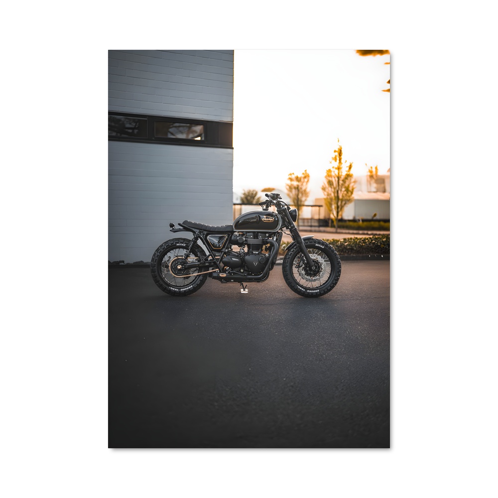 Poster Bonneville très élégant
